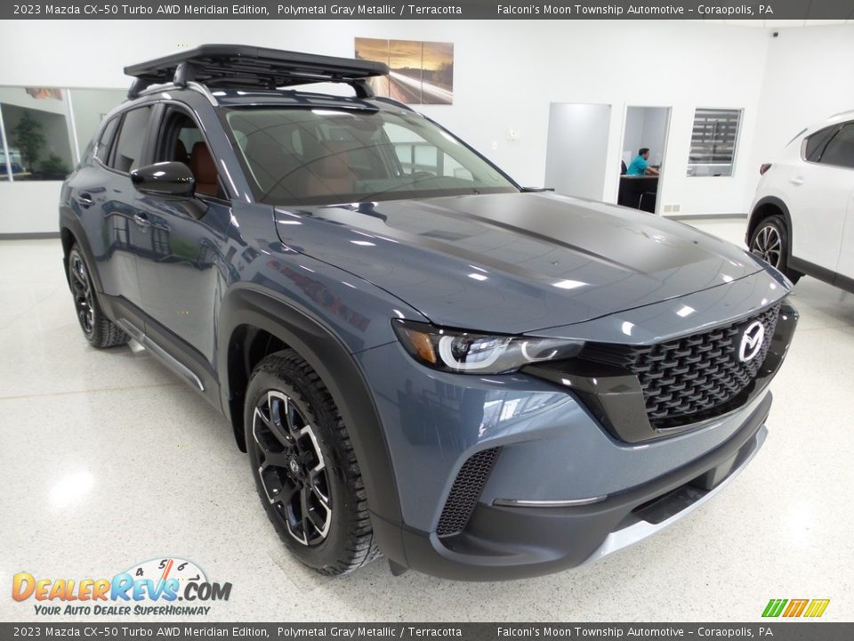 Polymetal Gray Metallic 2023 Mazda CX-50 Turbo AWD Meridian Edition Photo #9