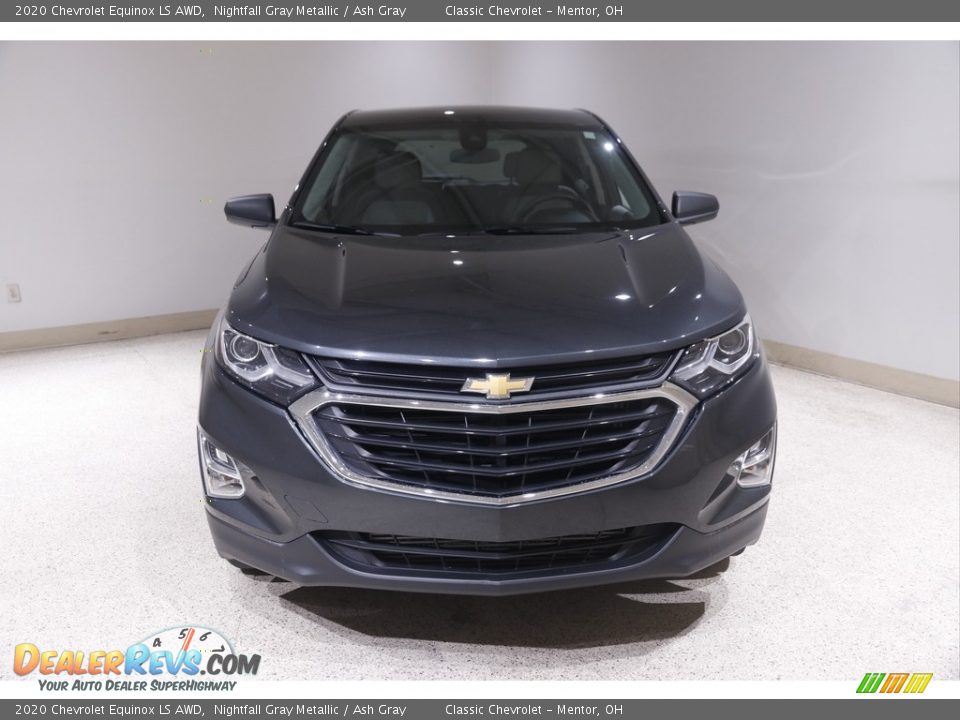 2020 Chevrolet Equinox LS AWD Nightfall Gray Metallic / Ash Gray Photo #2