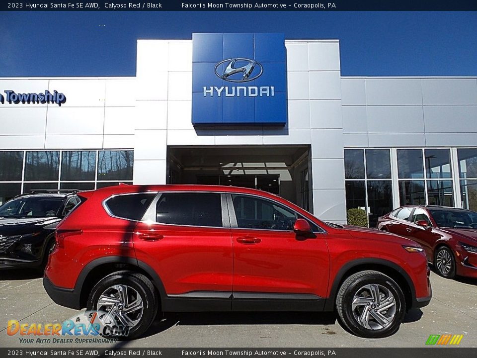 2023 Hyundai Santa Fe SE AWD Calypso Red / Black Photo #1