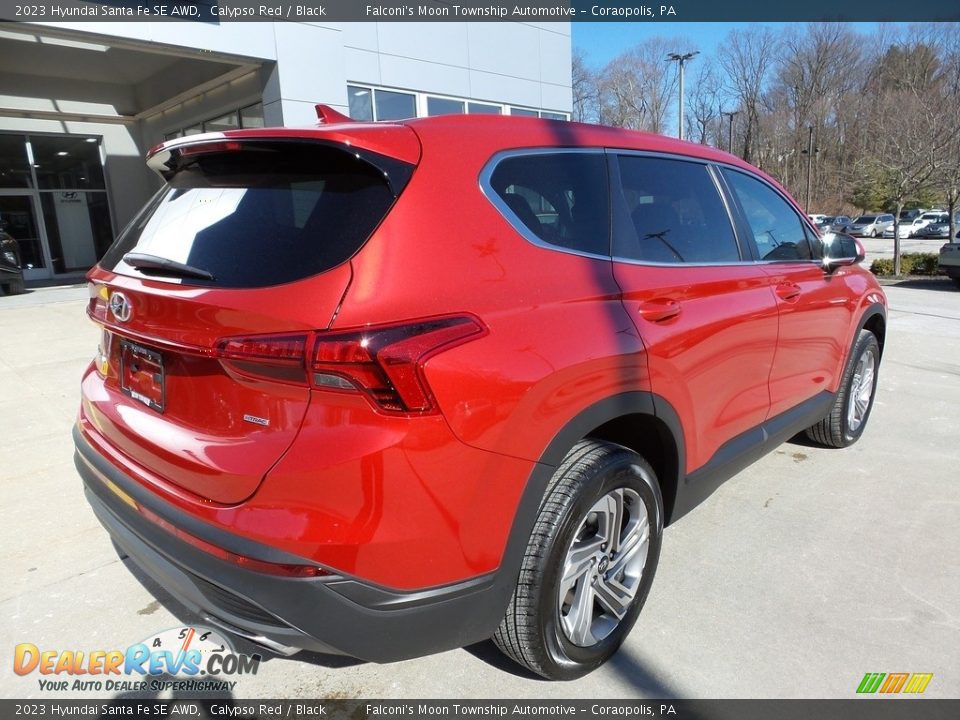 2023 Hyundai Santa Fe SE AWD Calypso Red / Black Photo #2