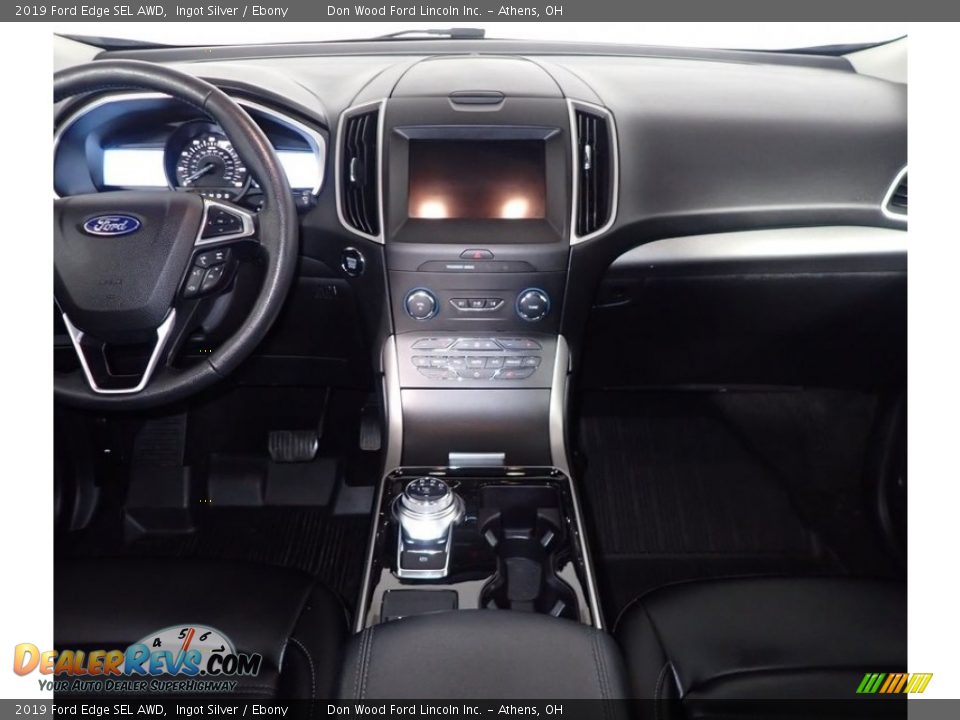 2019 Ford Edge SEL AWD Ingot Silver / Ebony Photo #26