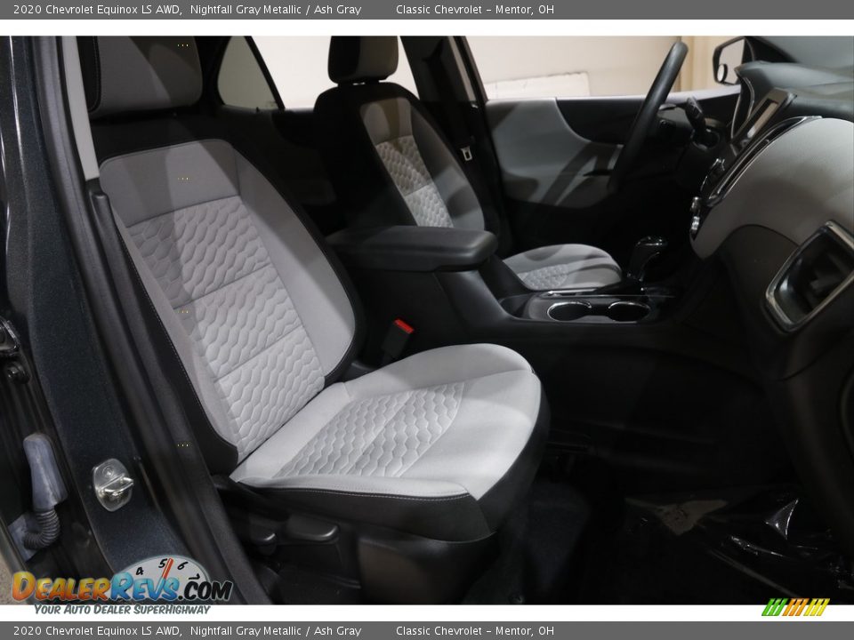 2020 Chevrolet Equinox LS AWD Nightfall Gray Metallic / Ash Gray Photo #15