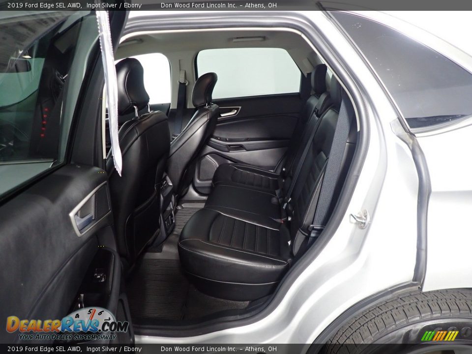 2019 Ford Edge SEL AWD Ingot Silver / Ebony Photo #36