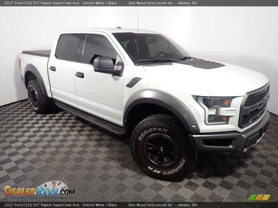 2017 Ford F150 SVT Raptor SuperCrew 4x4 Oxford White / Black Photo #3