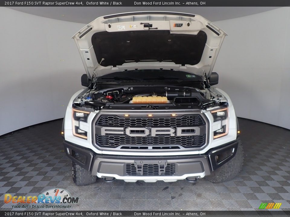 2017 Ford F150 SVT Raptor SuperCrew 4x4 Oxford White / Black Photo #6