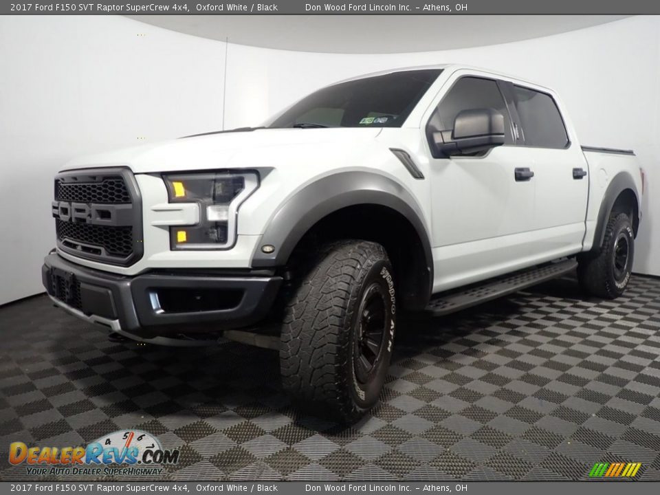 2017 Ford F150 SVT Raptor SuperCrew 4x4 Oxford White / Black Photo #8