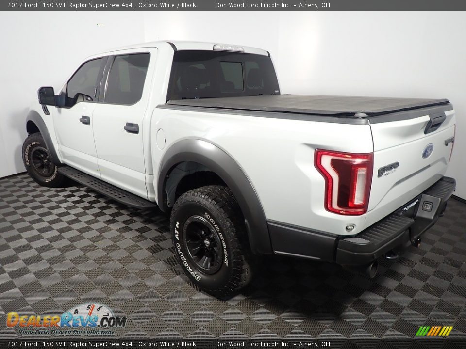 2017 Ford F150 SVT Raptor SuperCrew 4x4 Oxford White / Black Photo #12