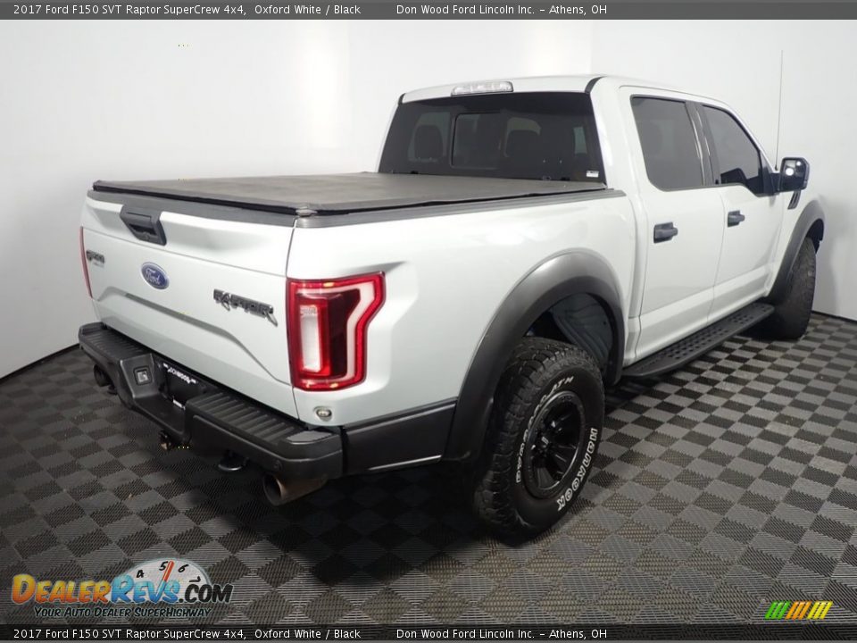 2017 Ford F150 SVT Raptor SuperCrew 4x4 Oxford White / Black Photo #16