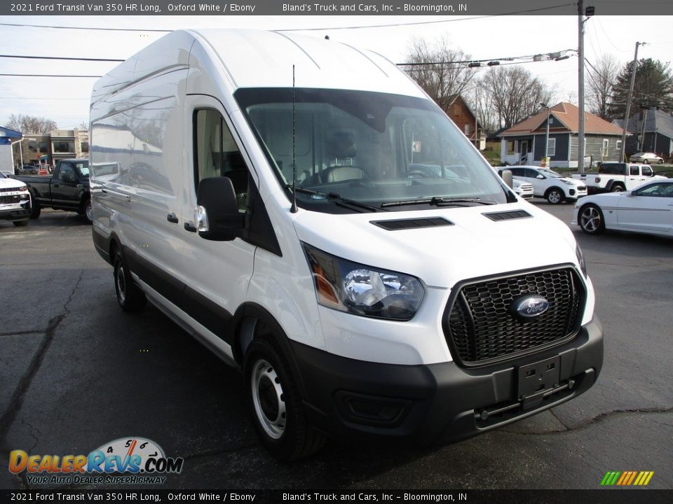 2021 Ford Transit Van 350 HR Long Oxford White / Ebony Photo #5