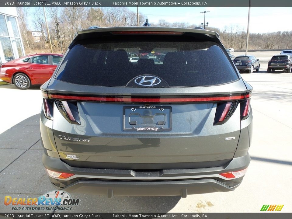 2023 Hyundai Tucson SEL AWD Amazon Gray / Black Photo #3