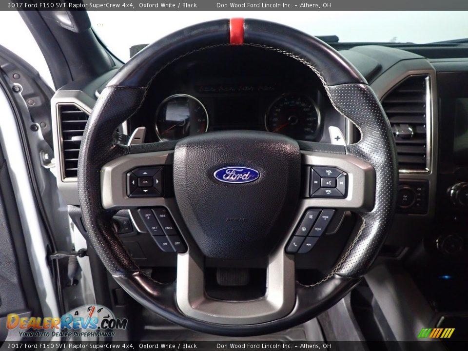 2017 Ford F150 SVT Raptor SuperCrew 4x4 Oxford White / Black Photo #25