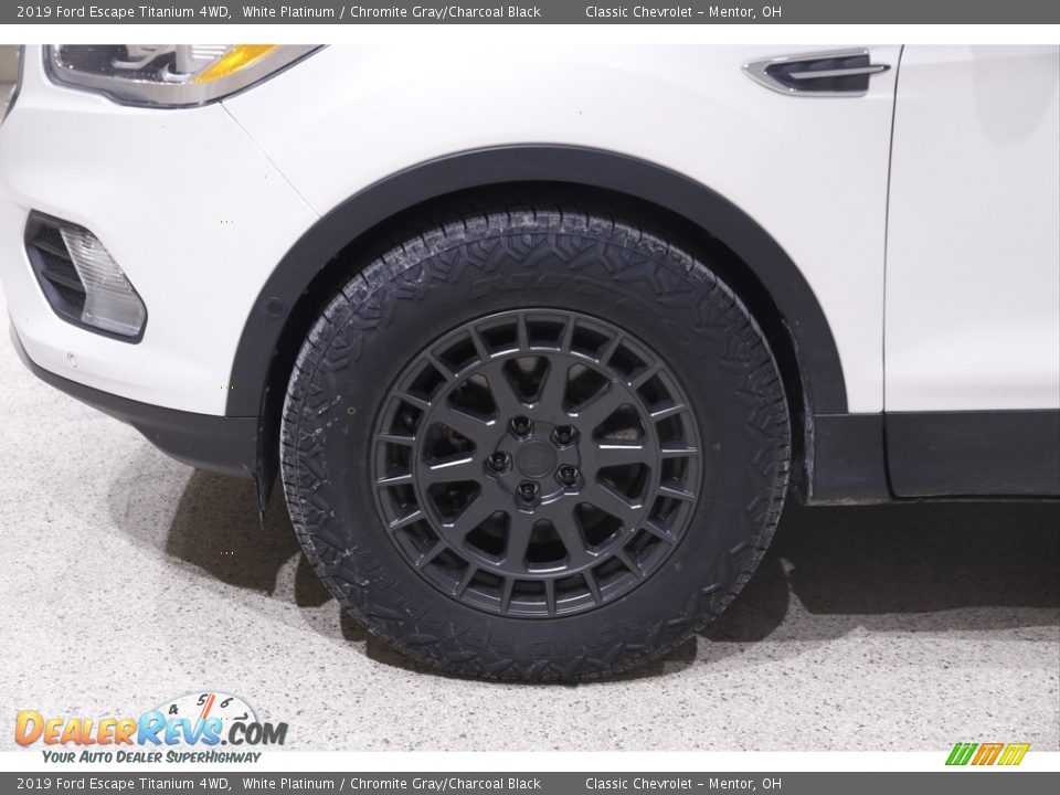 2019 Ford Escape Titanium 4WD White Platinum / Chromite Gray/Charcoal Black Photo #21