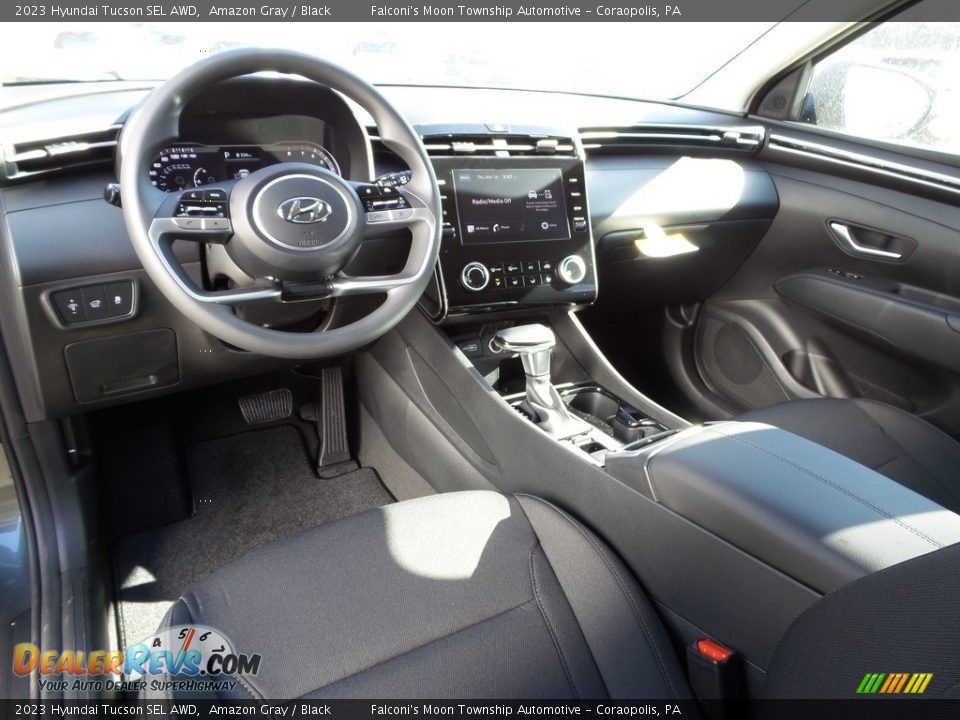 2023 Hyundai Tucson SEL AWD Amazon Gray / Black Photo #13
