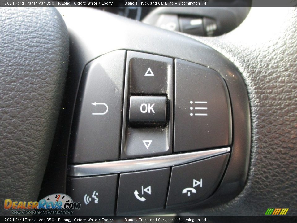 2021 Ford Transit Van 350 HR Long Oxford White / Ebony Photo #16