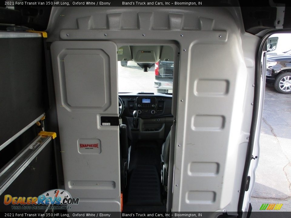 2021 Ford Transit Van 350 HR Long Oxford White / Ebony Photo #26
