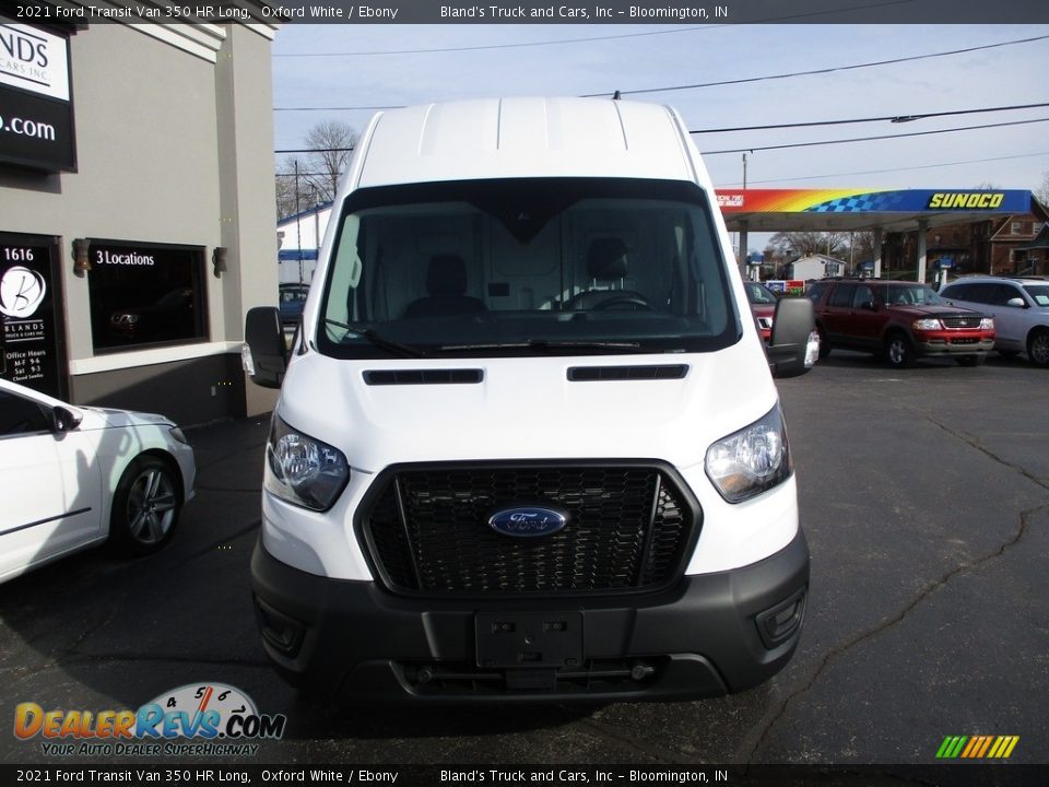 2021 Ford Transit Van 350 HR Long Oxford White / Ebony Photo #27