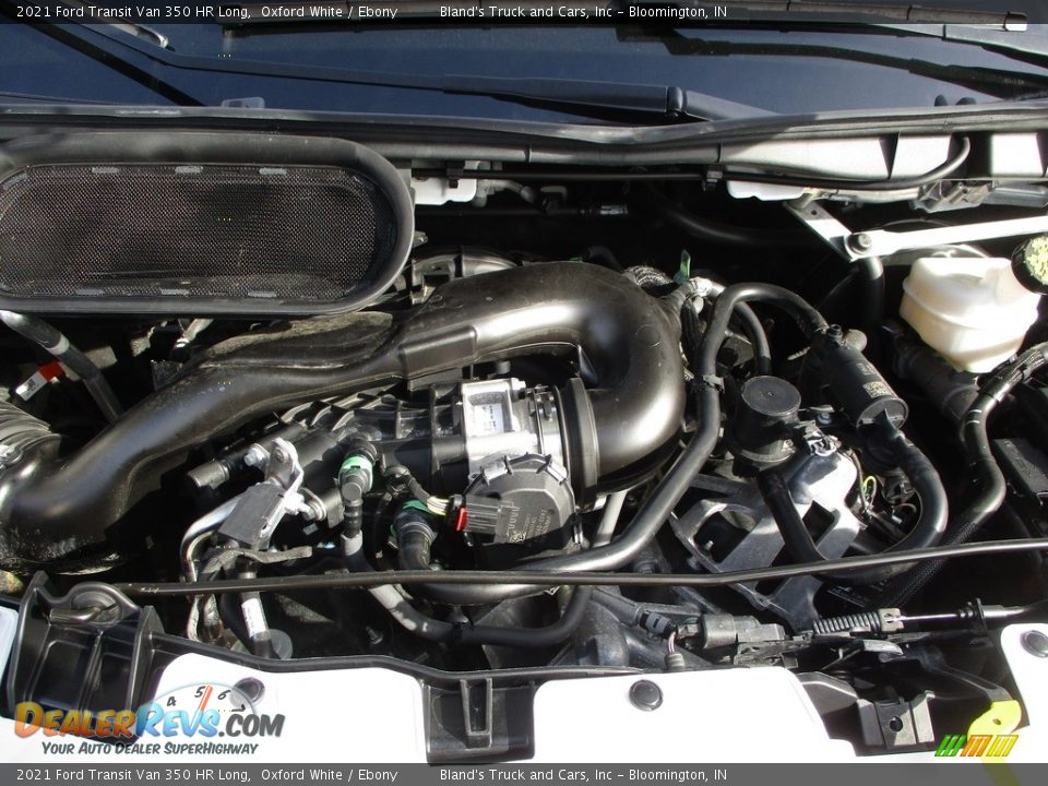 2021 Ford Transit Van 350 HR Long Oxford White / Ebony Photo #30