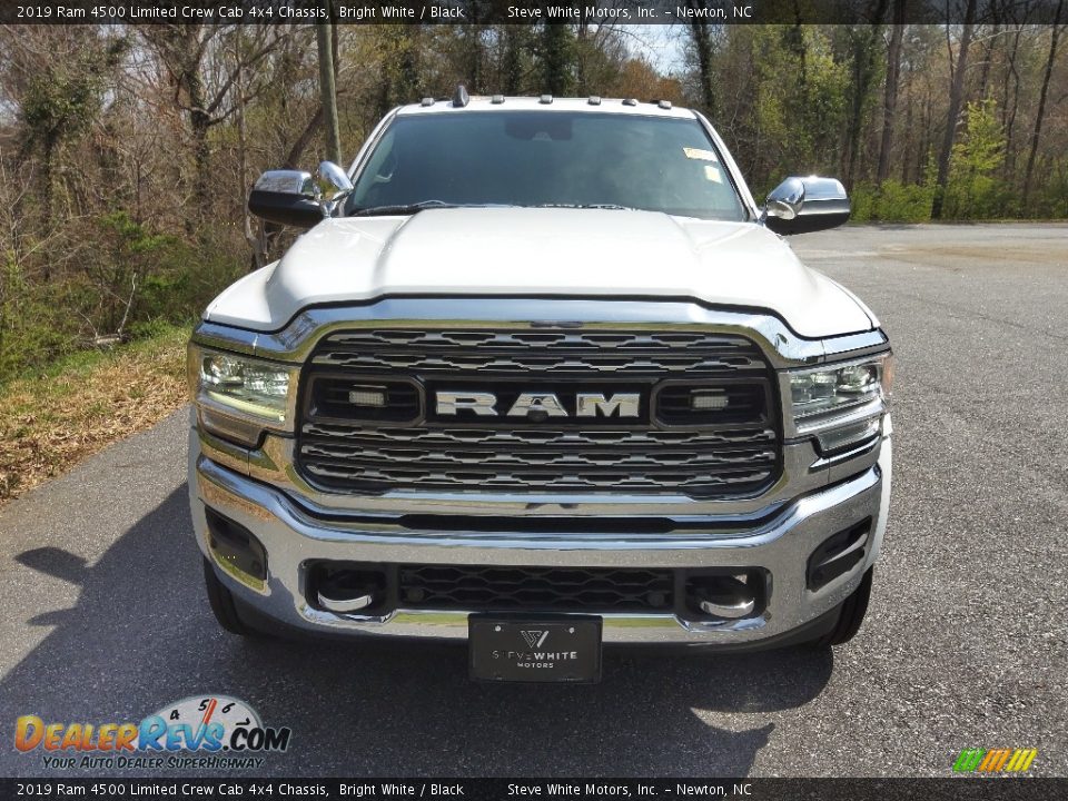 2019 Ram 4500 Limited Crew Cab 4x4 Chassis Bright White / Black Photo #3