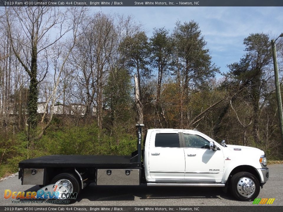 Bright White 2019 Ram 4500 Limited Crew Cab 4x4 Chassis Photo #5
