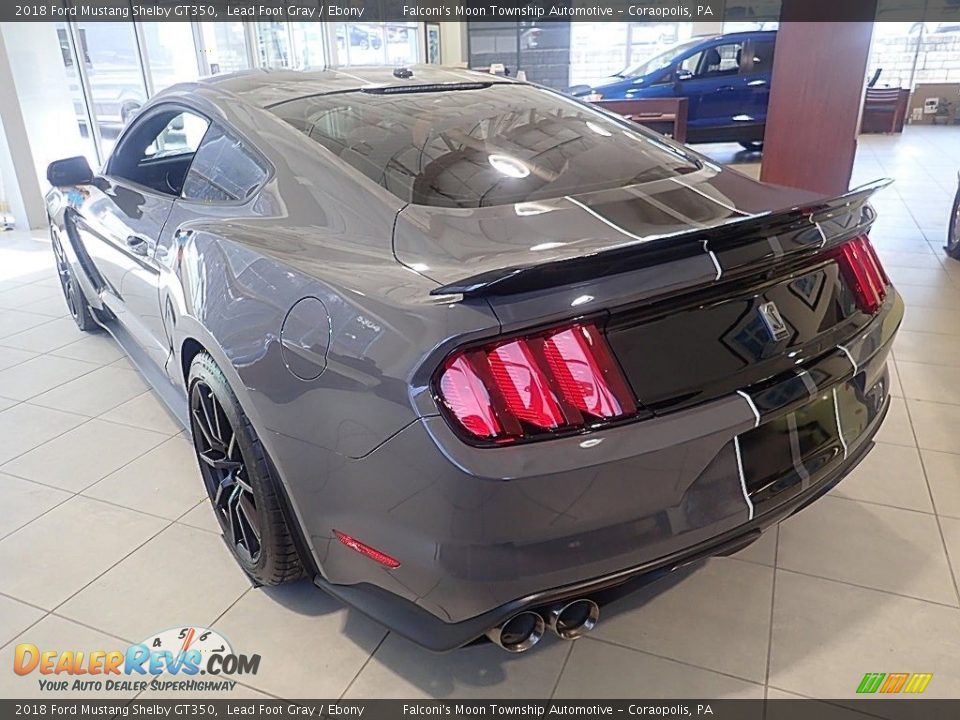 2018 Ford Mustang Shelby GT350 Lead Foot Gray / Ebony Photo #3