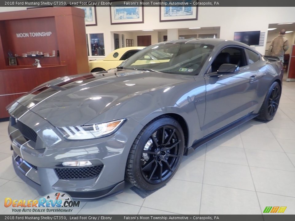 2018 Ford Mustang Shelby GT350 Lead Foot Gray / Ebony Photo #4