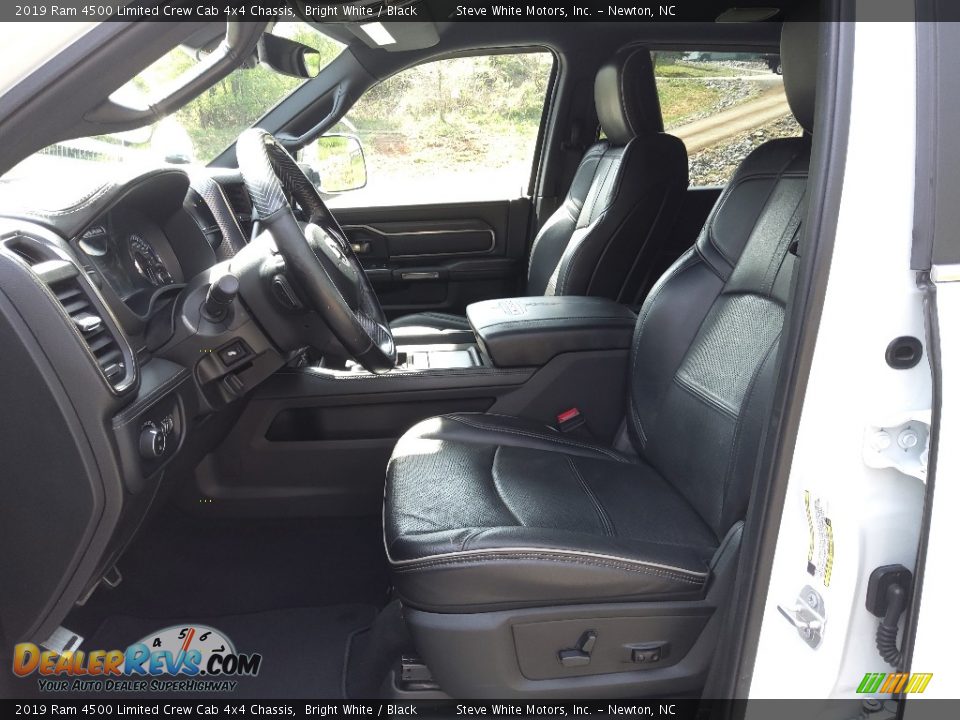 Front Seat of 2019 Ram 4500 Limited Crew Cab 4x4 Chassis Photo #14