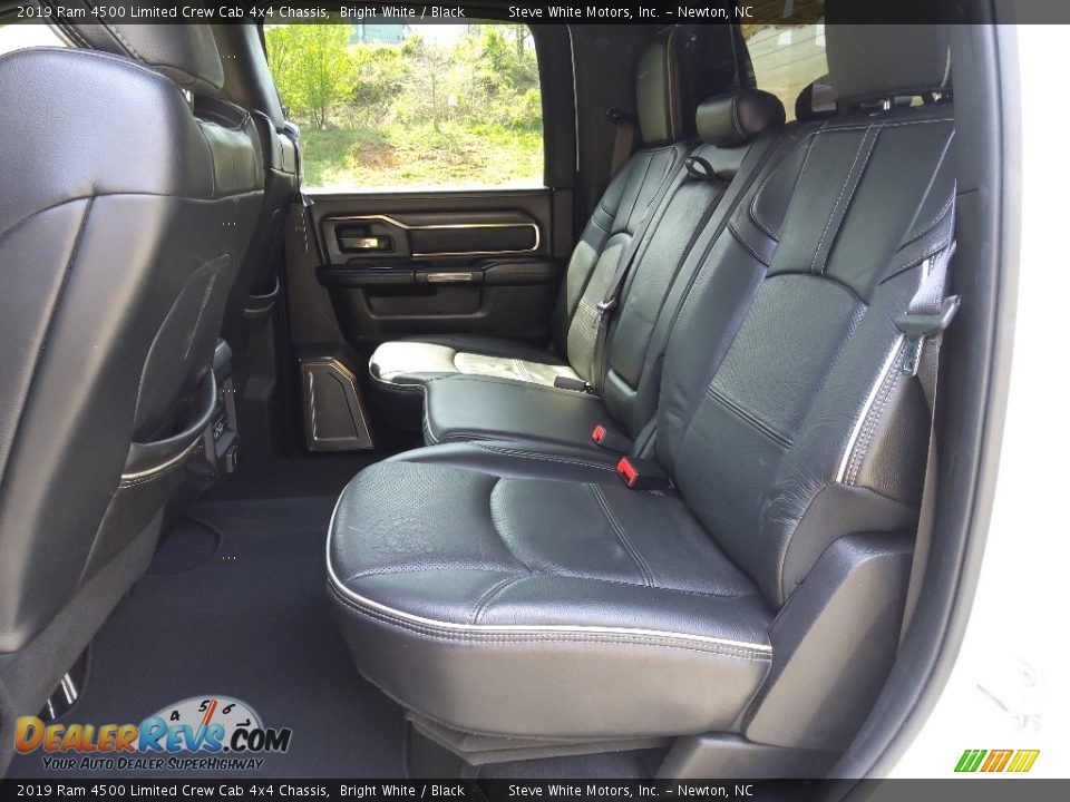 Rear Seat of 2019 Ram 4500 Limited Crew Cab 4x4 Chassis Photo #17