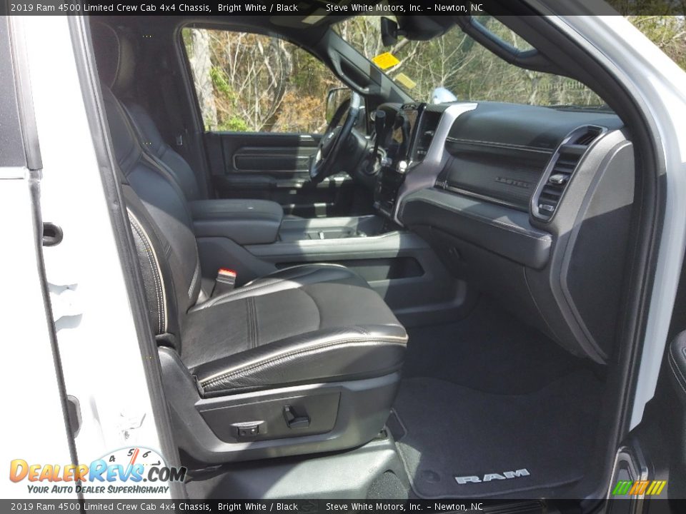 Front Seat of 2019 Ram 4500 Limited Crew Cab 4x4 Chassis Photo #22