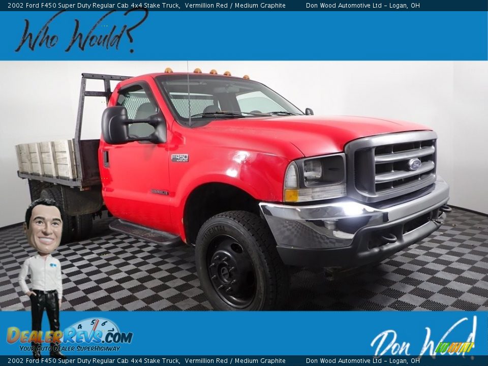 Dealer Info of 2002 Ford F450 Super Duty Regular Cab 4x4 Stake Truck Photo #1