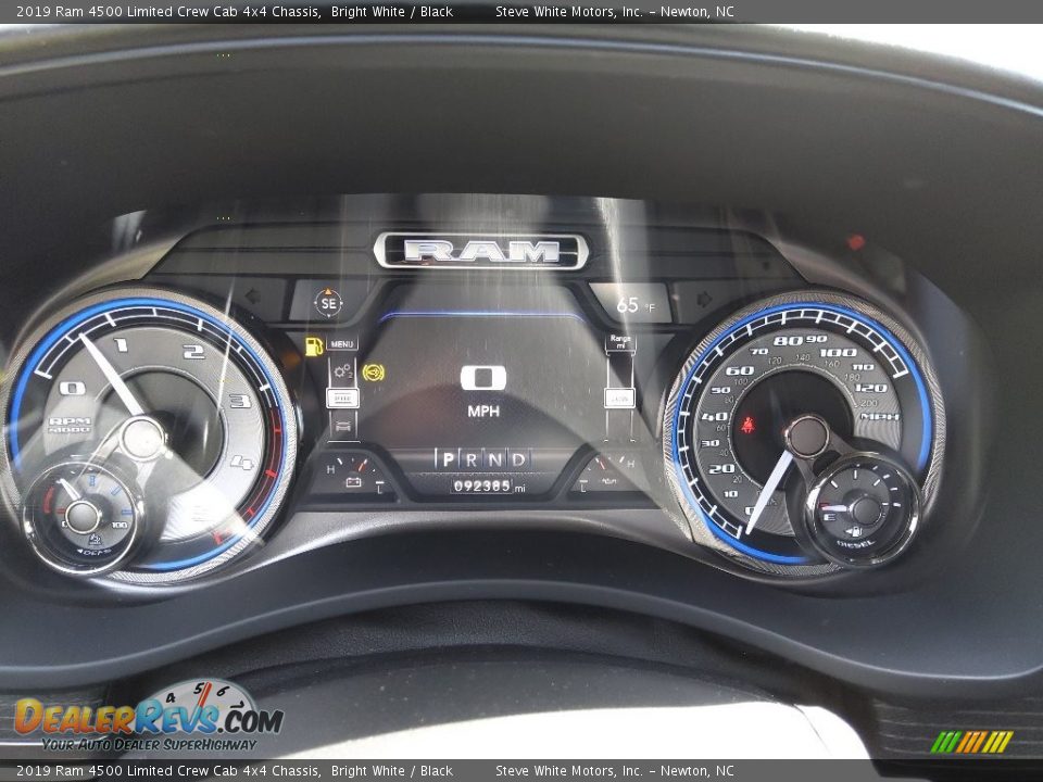 2019 Ram 4500 Limited Crew Cab 4x4 Chassis Gauges Photo #26