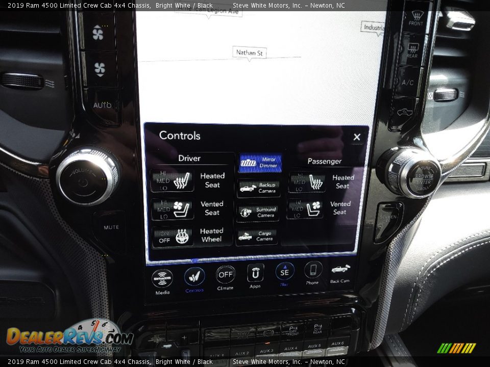 Controls of 2019 Ram 4500 Limited Crew Cab 4x4 Chassis Photo #31
