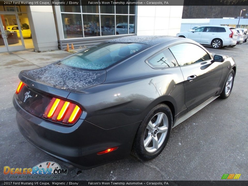 2017 Ford Mustang V6 Coupe Magnetic / Ebony Photo #2