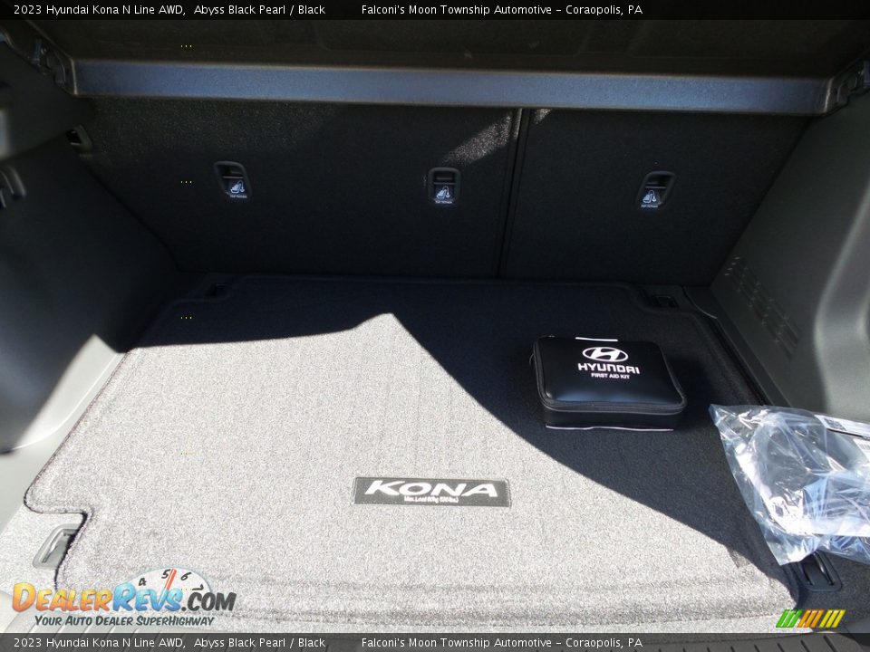 2023 Hyundai Kona N Line AWD Abyss Black Pearl / Black Photo #4