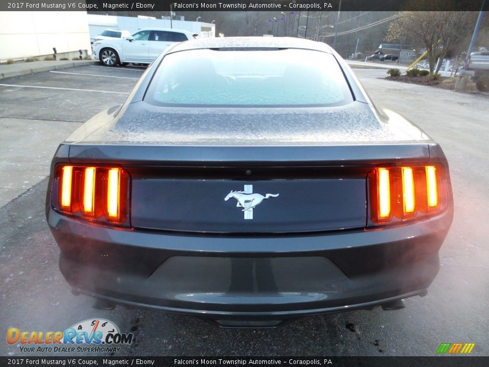 2017 Ford Mustang V6 Coupe Magnetic / Ebony Photo #3