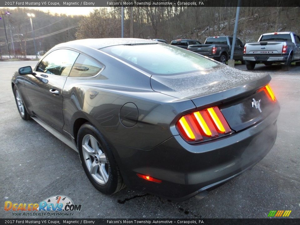 2017 Ford Mustang V6 Coupe Magnetic / Ebony Photo #4