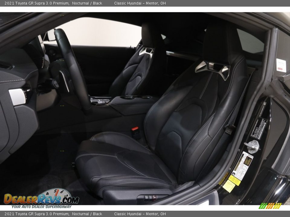 Front Seat of 2021 Toyota GR Supra 3.0 Premium Photo #10