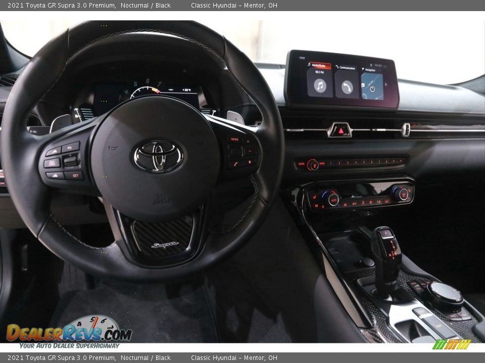 Dashboard of 2021 Toyota GR Supra 3.0 Premium Photo #11