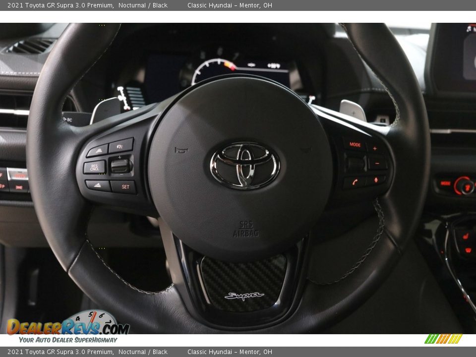 2021 Toyota GR Supra 3.0 Premium Steering Wheel Photo #12