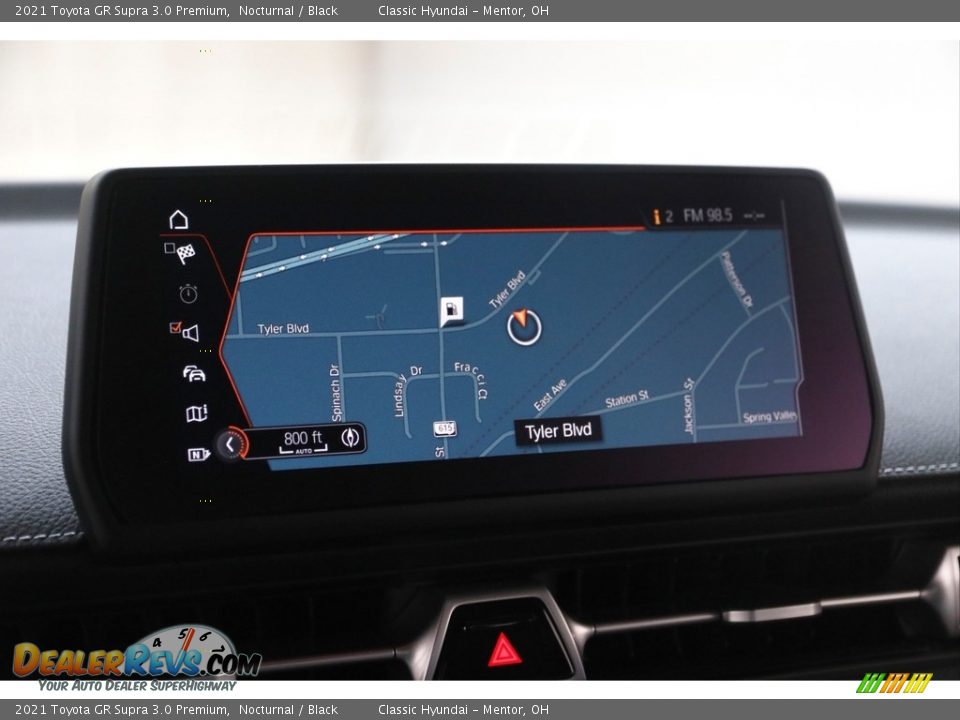 Navigation of 2021 Toyota GR Supra 3.0 Premium Photo #16