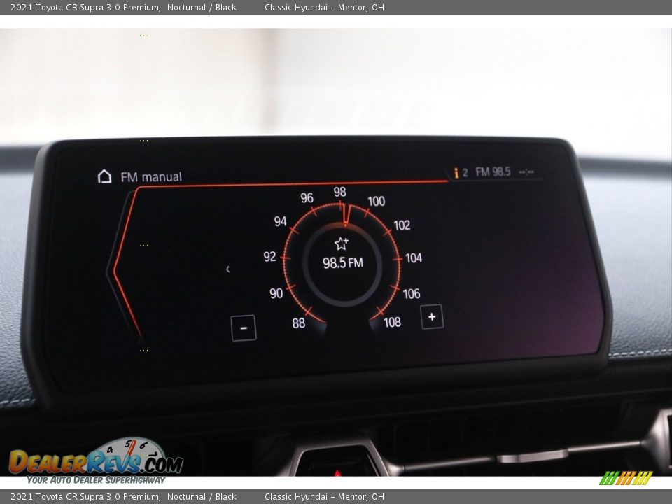 Controls of 2021 Toyota GR Supra 3.0 Premium Photo #18