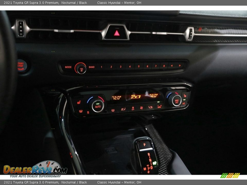 Controls of 2021 Toyota GR Supra 3.0 Premium Photo #20