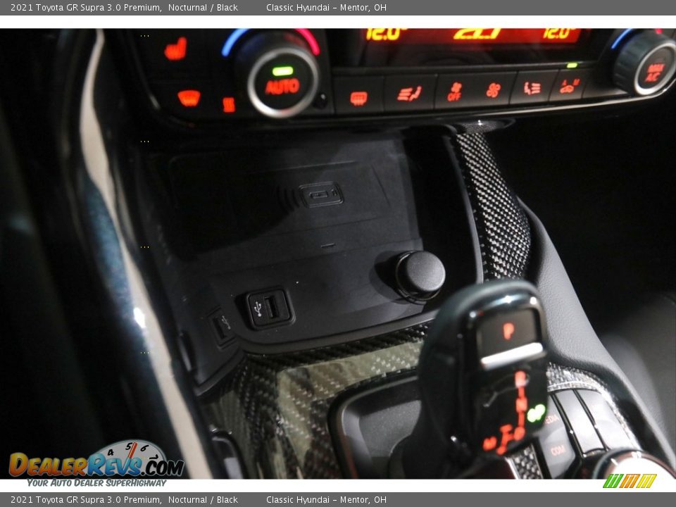 2021 Toyota GR Supra 3.0 Premium Nocturnal / Black Photo #24