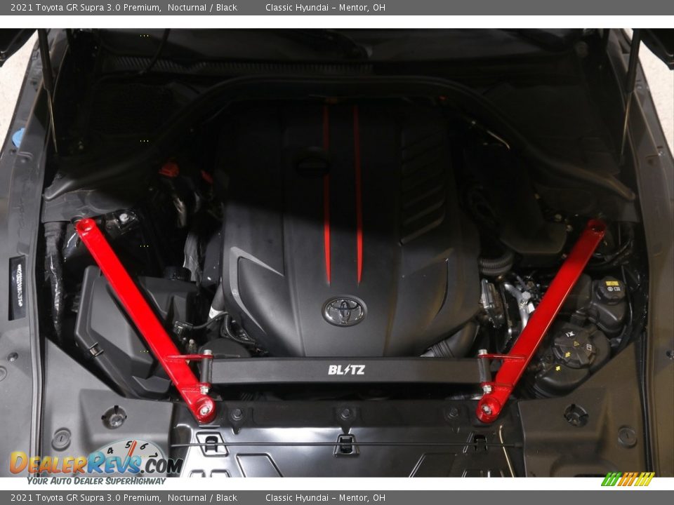 2021 Toyota GR Supra 3.0 Premium 3.0 Liter Turbocharged DOHC 24-Valve VVT Inline 6 Cylinder Engine Photo #31