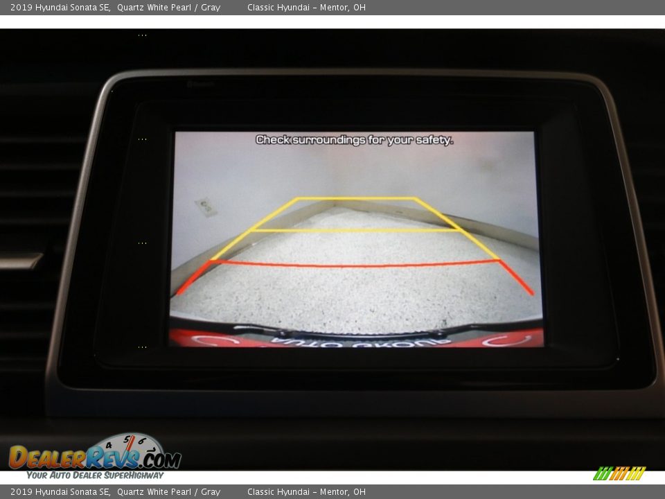 2019 Hyundai Sonata SE Quartz White Pearl / Gray Photo #13
