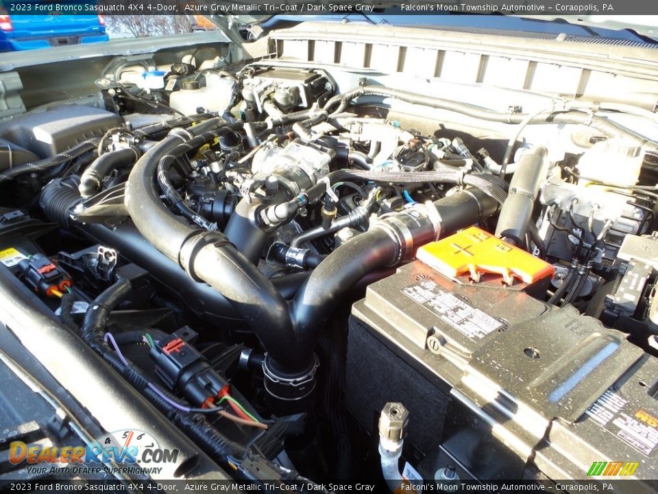 2023 Ford Bronco Sasquatch 4X4 4-Door 2.7 Liter Turbocharged DOHC 24-Valve Ti-VCT Ecoboost V6 Engine Photo #30
