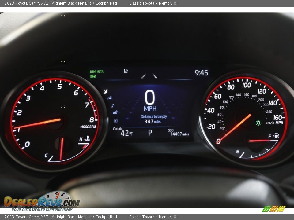 2023 Toyota Camry XSE Gauges Photo #8