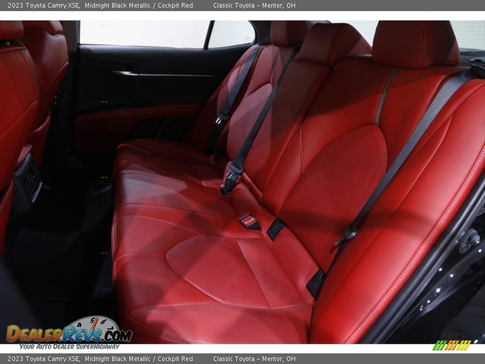 Rear Seat of 2023 Toyota Camry XSE Photo #15
