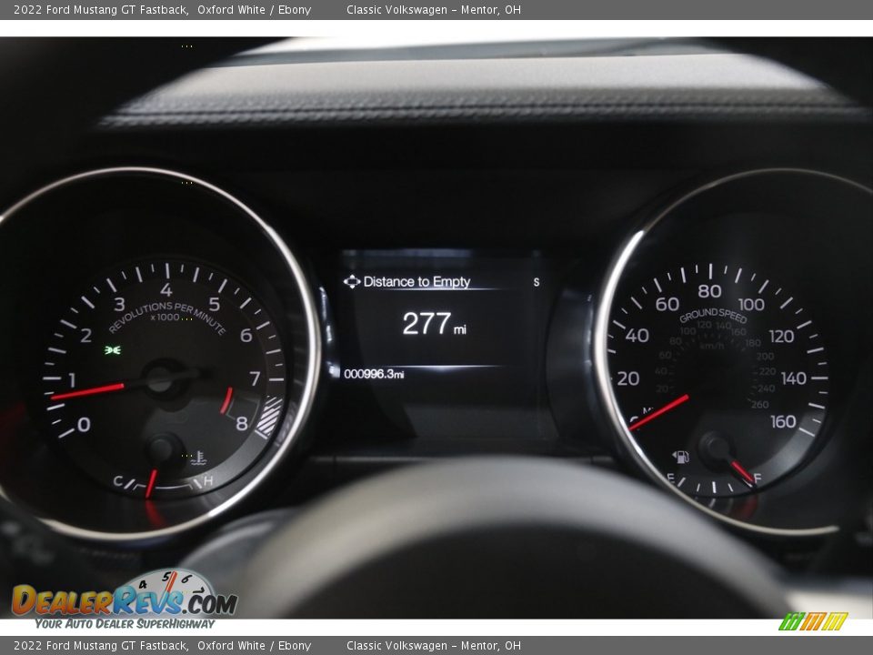 2022 Ford Mustang GT Fastback Gauges Photo #8