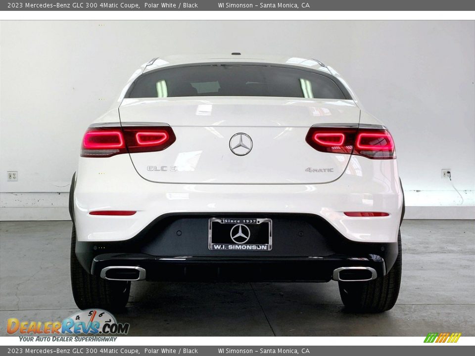 2023 Mercedes-Benz GLC 300 4Matic Coupe Polar White / Black Photo #3