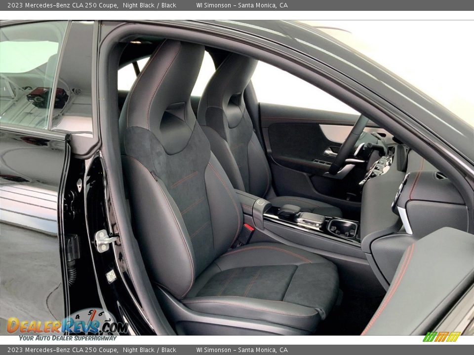Front Seat of 2023 Mercedes-Benz CLA 250 Coupe Photo #5